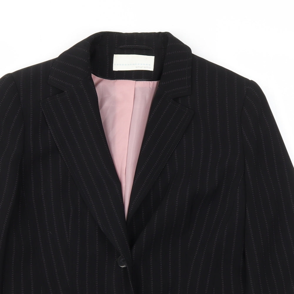 Amartanto Womens Black   Jacket Blazer Size 12