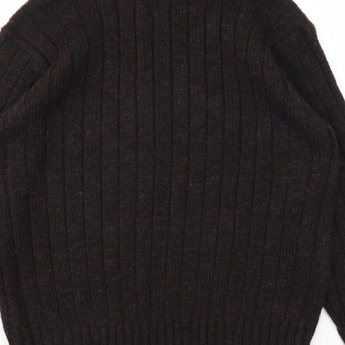 M&S Mens Brown   Pullover Sweatshirt Size L
