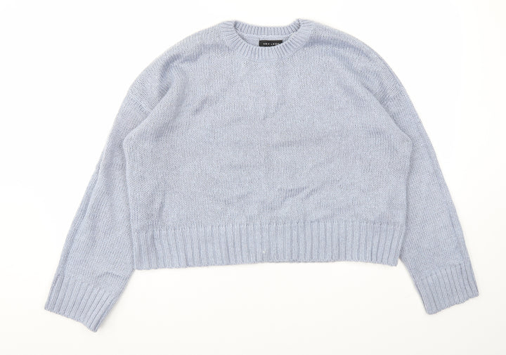 New Look Womens Blue   Pullover Jumper Size L