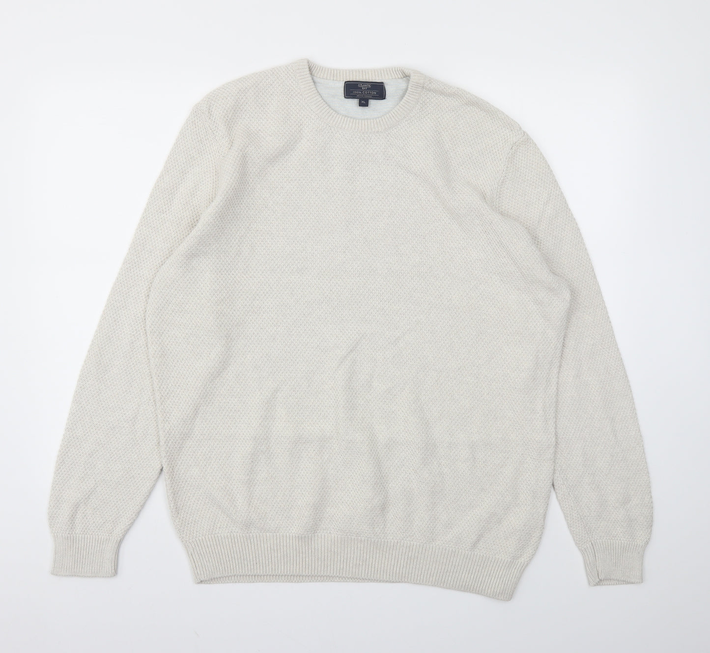 BHS Mens Beige   Pullover Sweatshirt Size XL