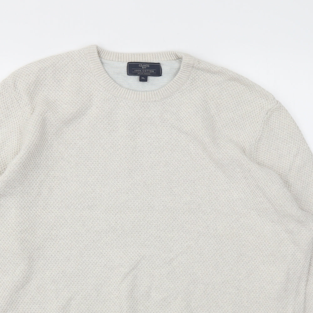 BHS Mens Beige   Pullover Sweatshirt Size XL