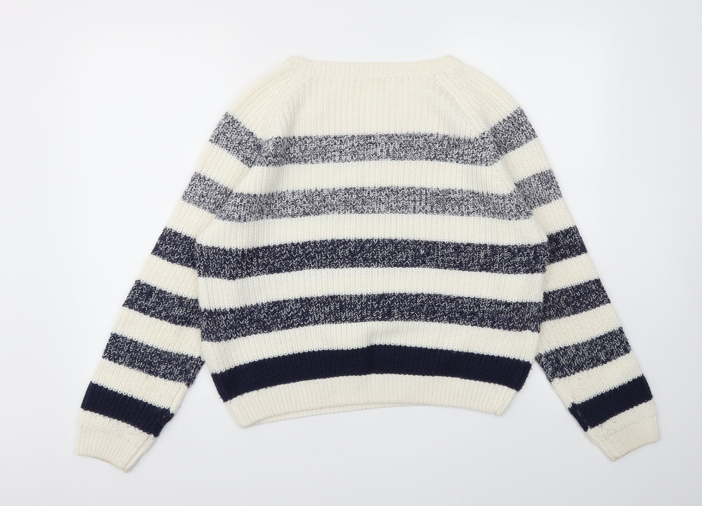 New Look Womens Multicoloured Striped  Pullover Jumper Size 16