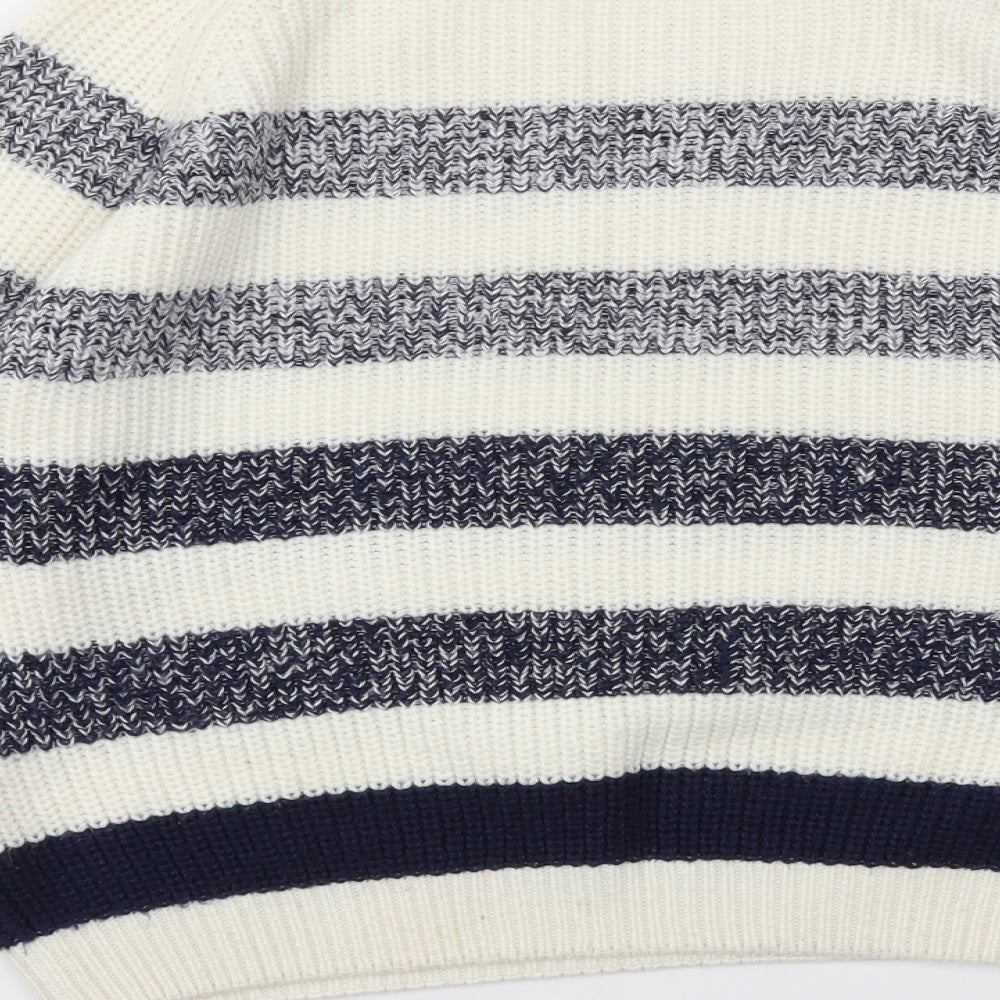 New Look Womens Multicoloured Striped  Pullover Jumper Size 16