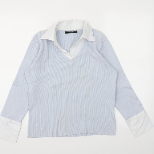 BEBBIE MORGAN Womens Blue   Pullover Jumper Size XL