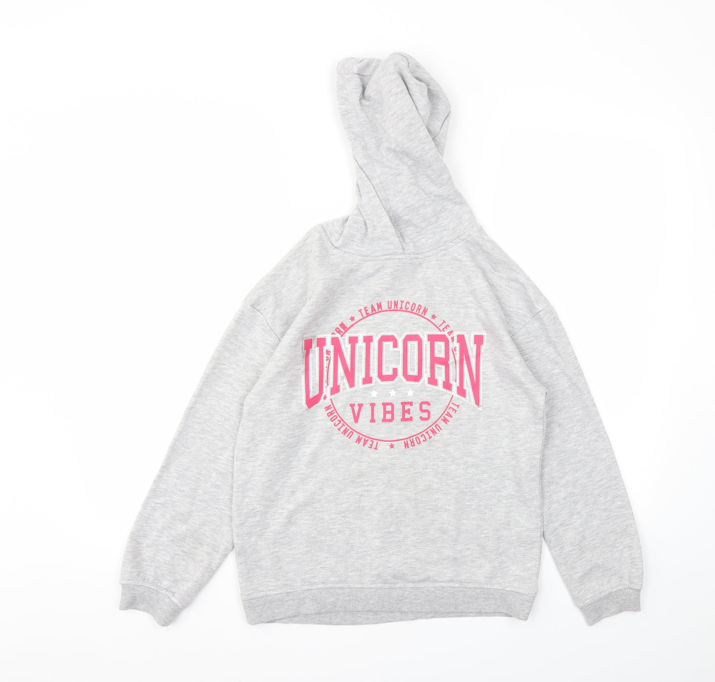 Primark Girls Grey   Pullover Jumper Size 11-12 Years