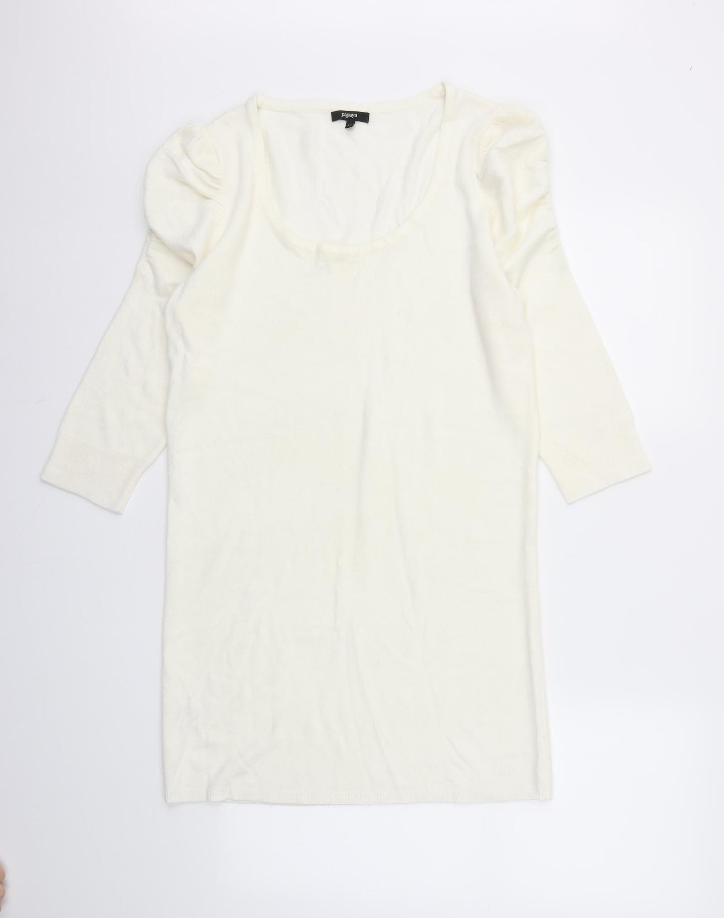 Papaya Womens Ivory   Jumper Dress  Size 14