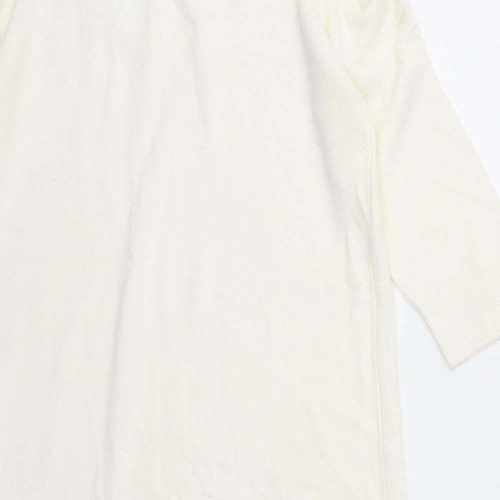 Papaya Womens Ivory   Jumper Dress  Size 14