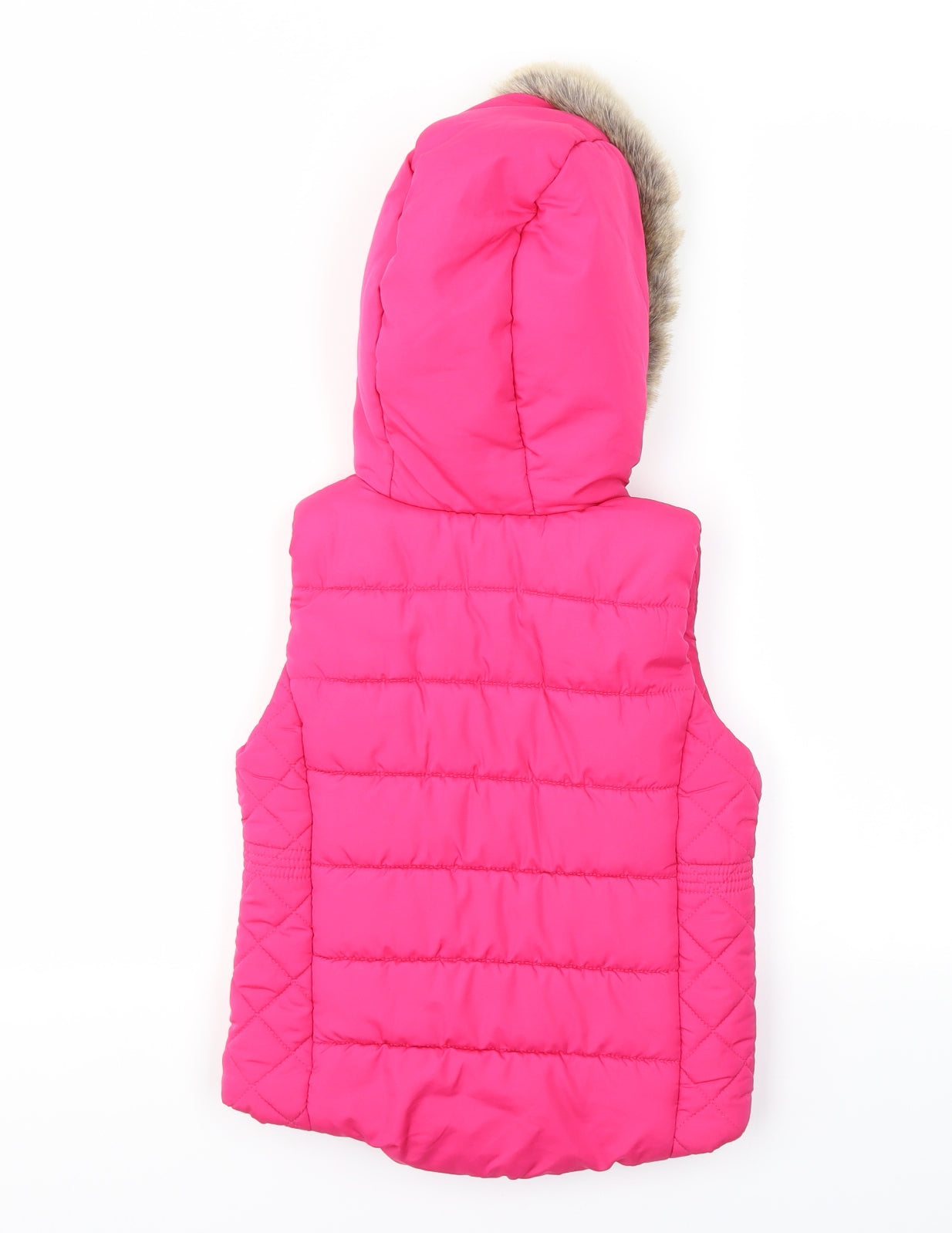 Mini Club Girls Pink   Gilet Coat Size 5-6 Years