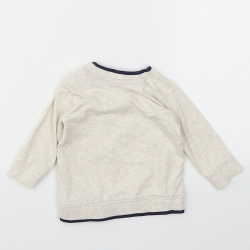 George Boys Ivory   Pullover Jumper Size 0-3 Months