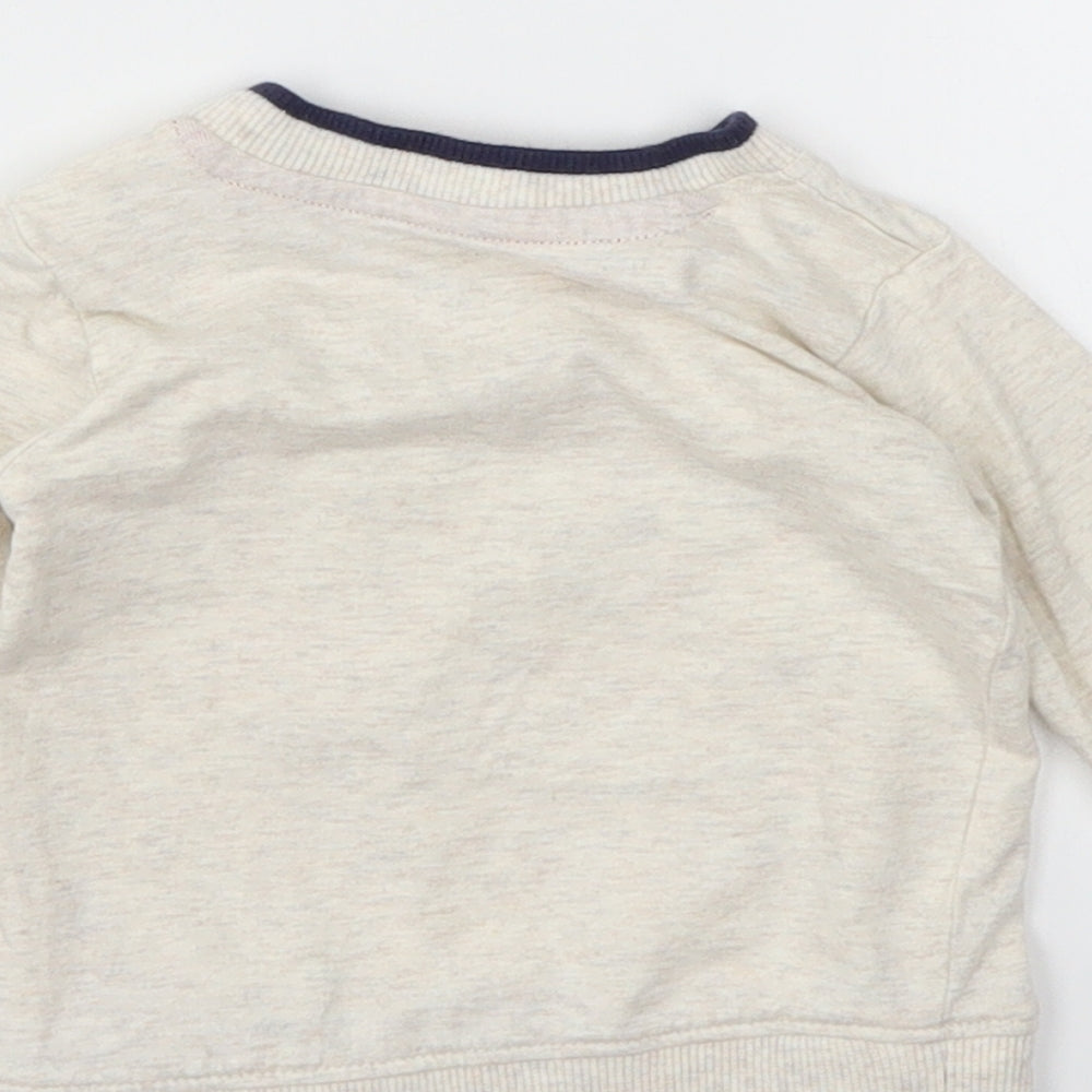 George Boys Ivory   Pullover Jumper Size 0-3 Months