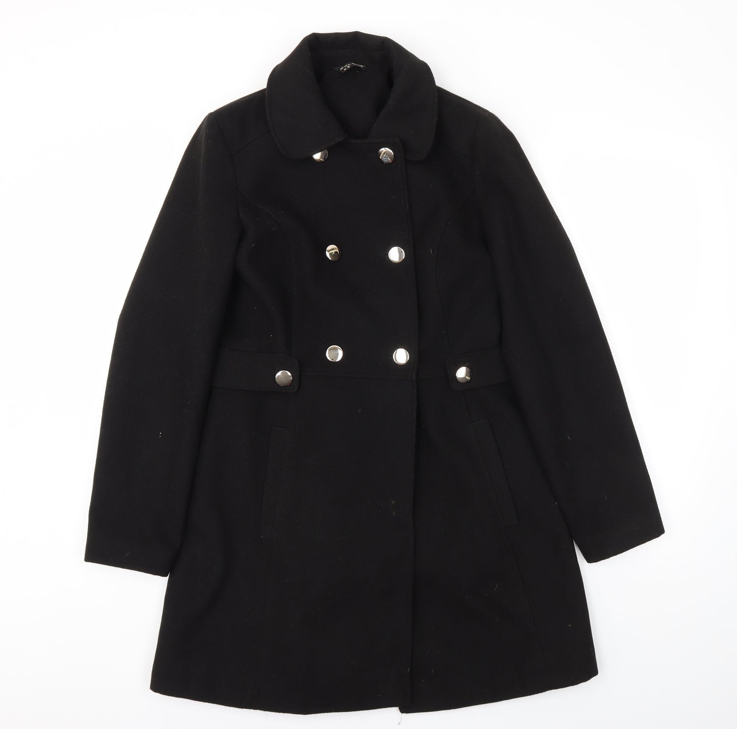 Select Womens Black   Jacket Coat Size 10