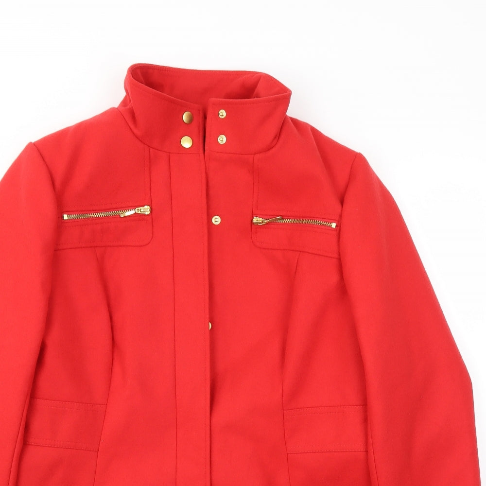 George Womens Red   Jacket Coat Size 16