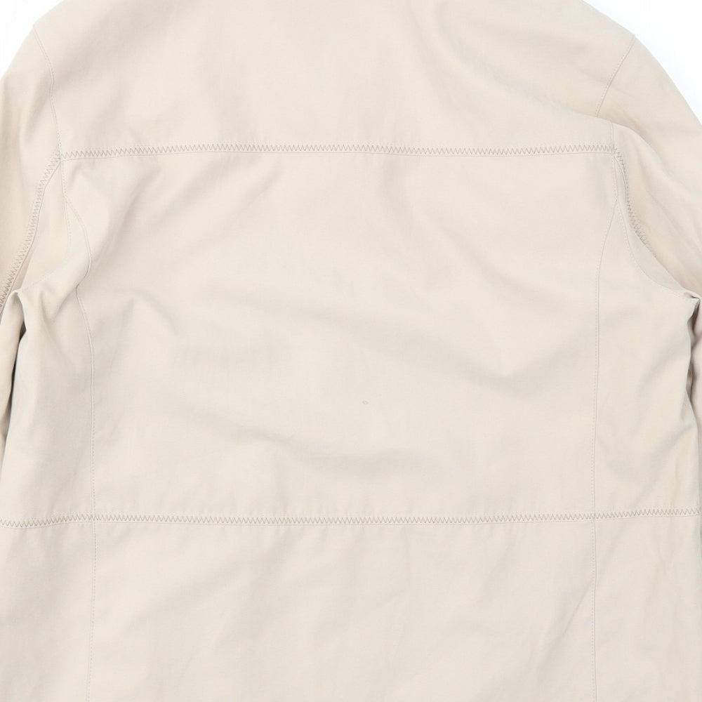 GOLDIX Womens Beige   Jacket Coat Size 18