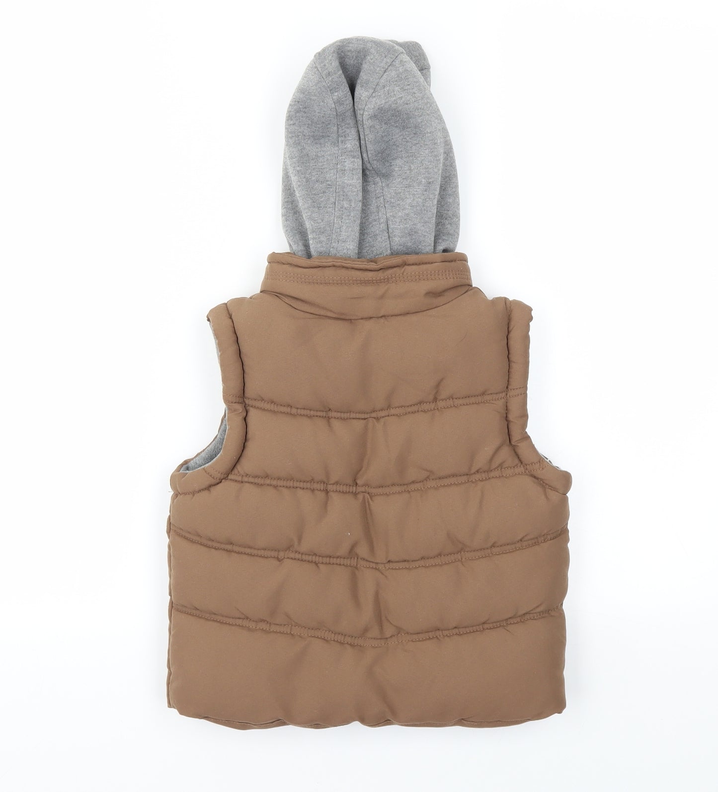 Rebel Boys Brown   Gilet Coat Size 4-5 Years