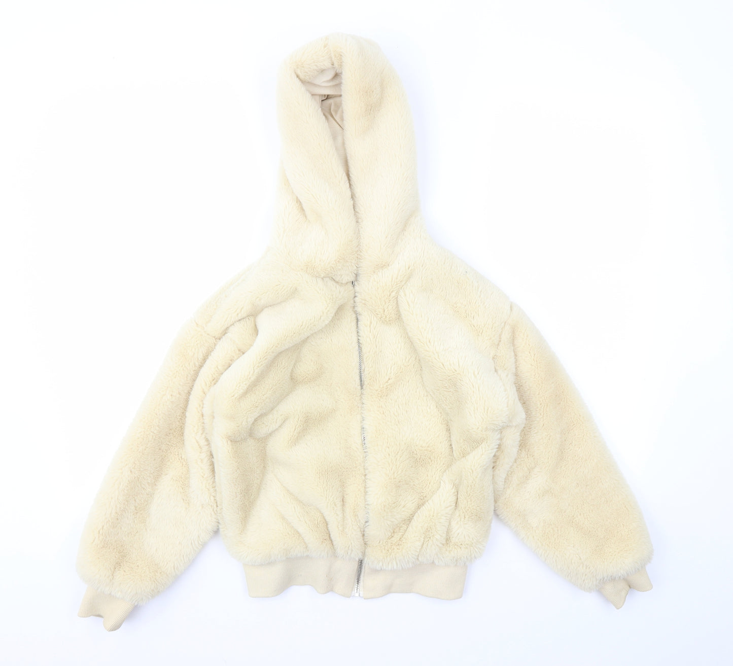 Topshop Girls Beige   Basic Jacket Coat Size XS