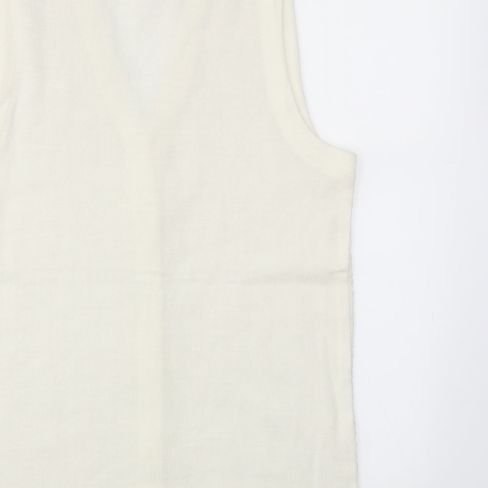 jeevika Womens Ivory   Cardigan Jumper Size S