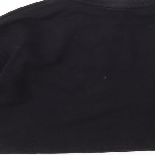 TU Girls Black   Pullover Jumper Size 5 Years