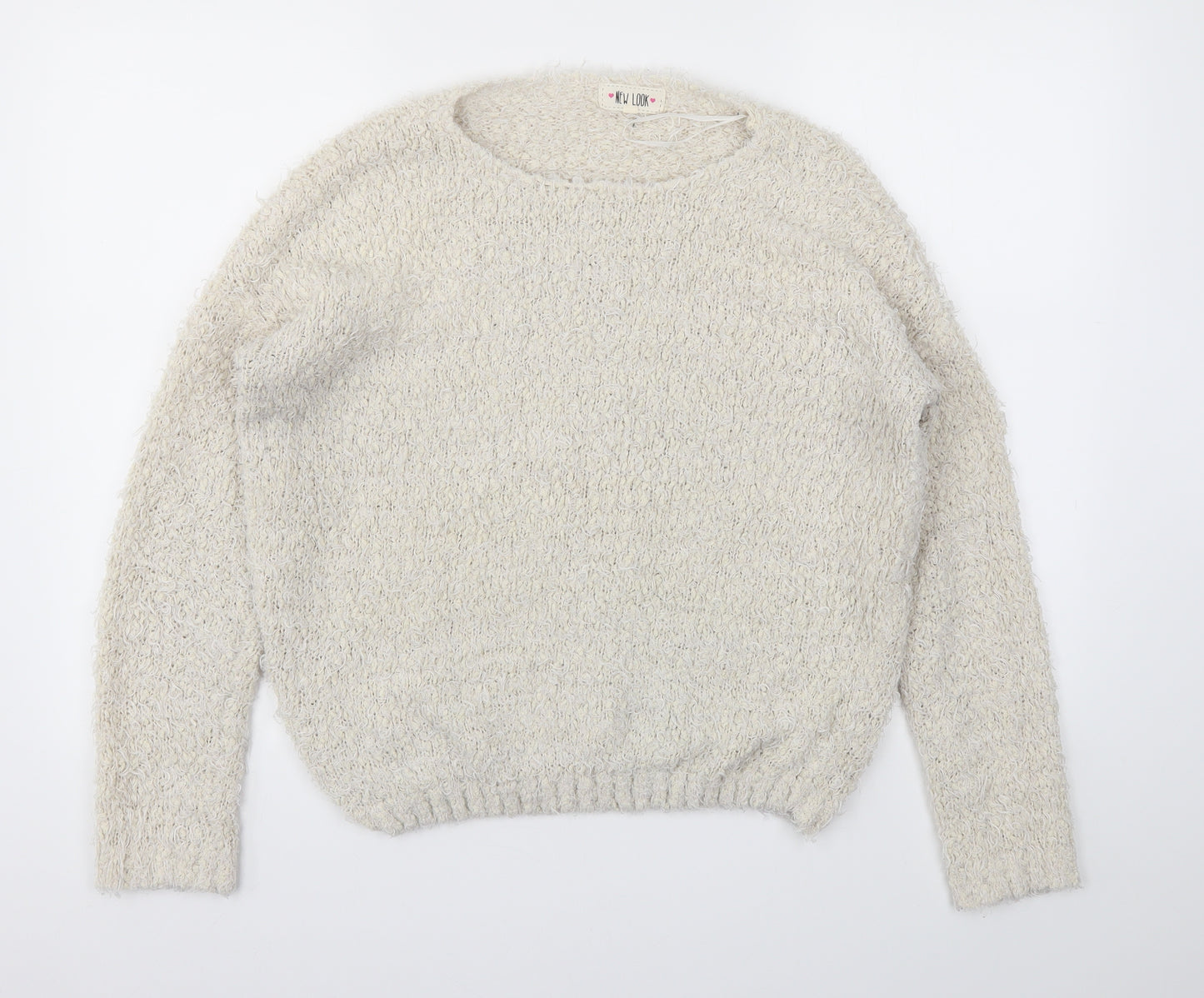 New Look Womens Beige   Pullover Jumper Size M