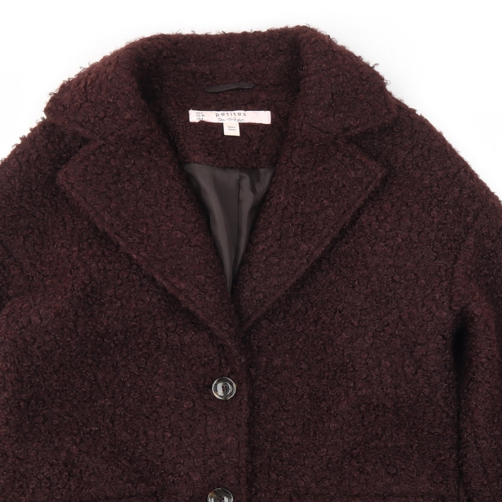 Miss Selfridge Womens Brown   Jacket Coat Size 8