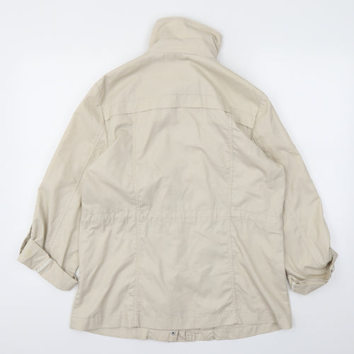 Debenhams Womens Beige   Jacket Coat Size 14
