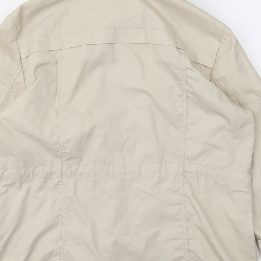 Debenhams Womens Beige   Jacket Coat Size 14