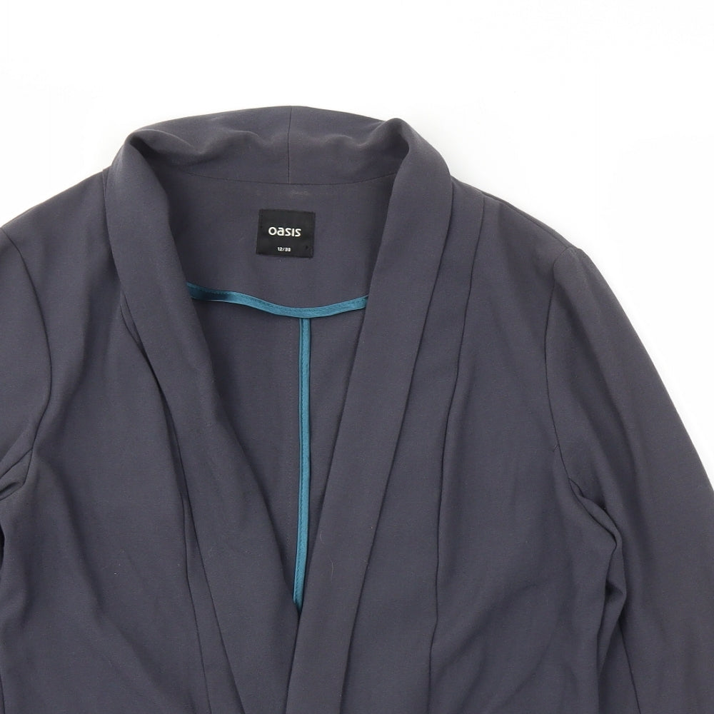 Oasis Womens Grey   Jacket Blazer Size 12