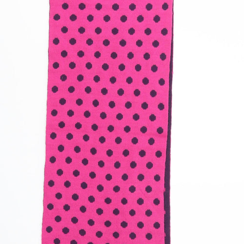 BHS Girls Pink Spotted  Scarf Scarves & Wraps Size Regular