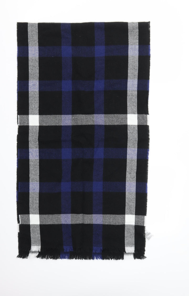 Gap Womens Blue Check Scarf