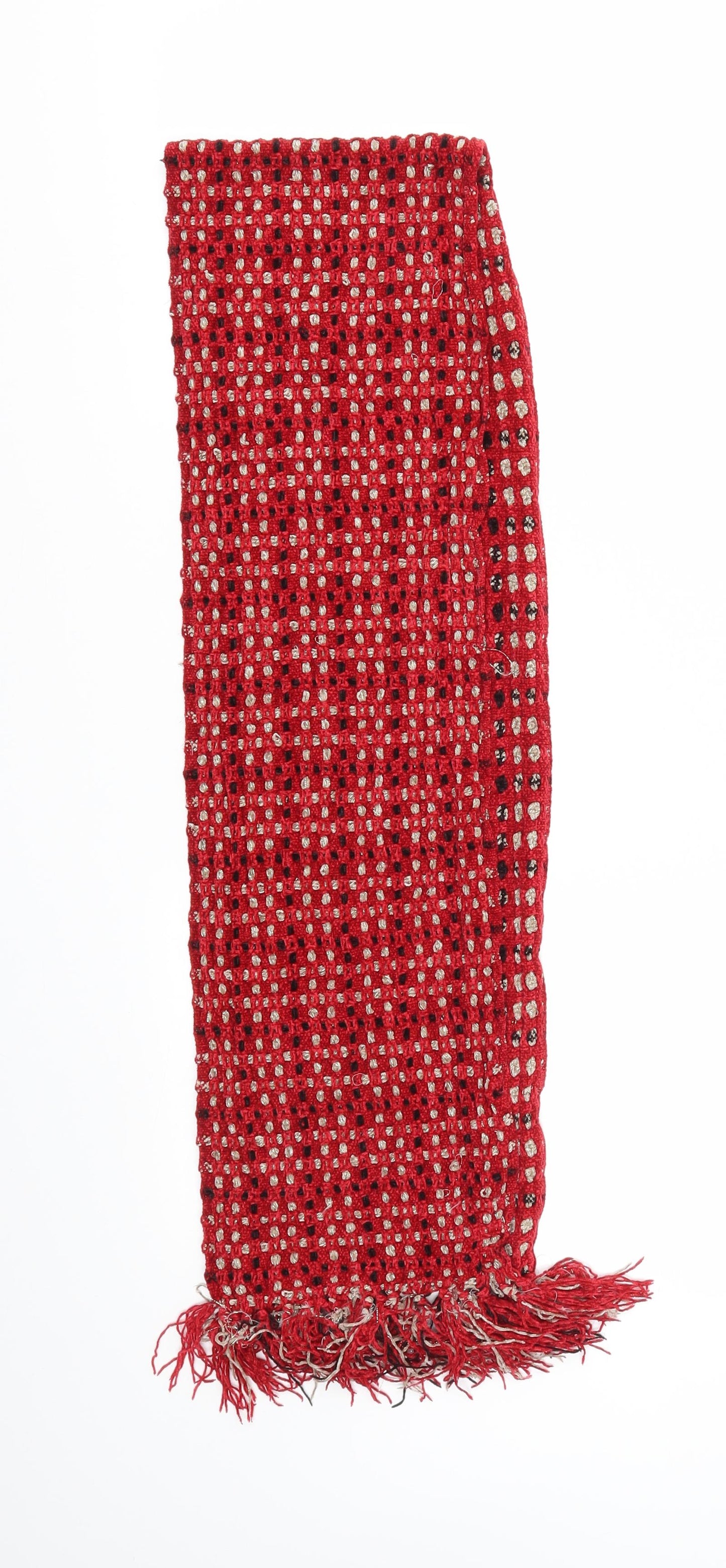 Preworn Womens Red    Scarf