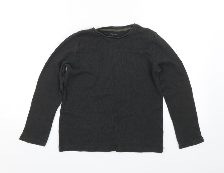 TU Boys Grey Pullover Jumper Size 10 Years