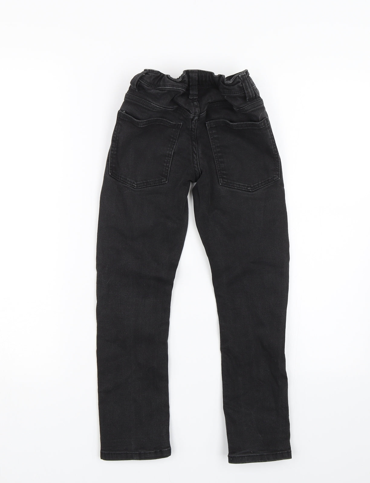 NEXT Boys Black  Denim Skinny Jeans Size 7 Years