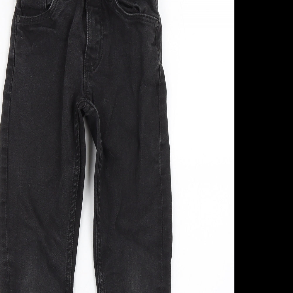 NEXT Boys Black  Denim Skinny Jeans Size 7 Years