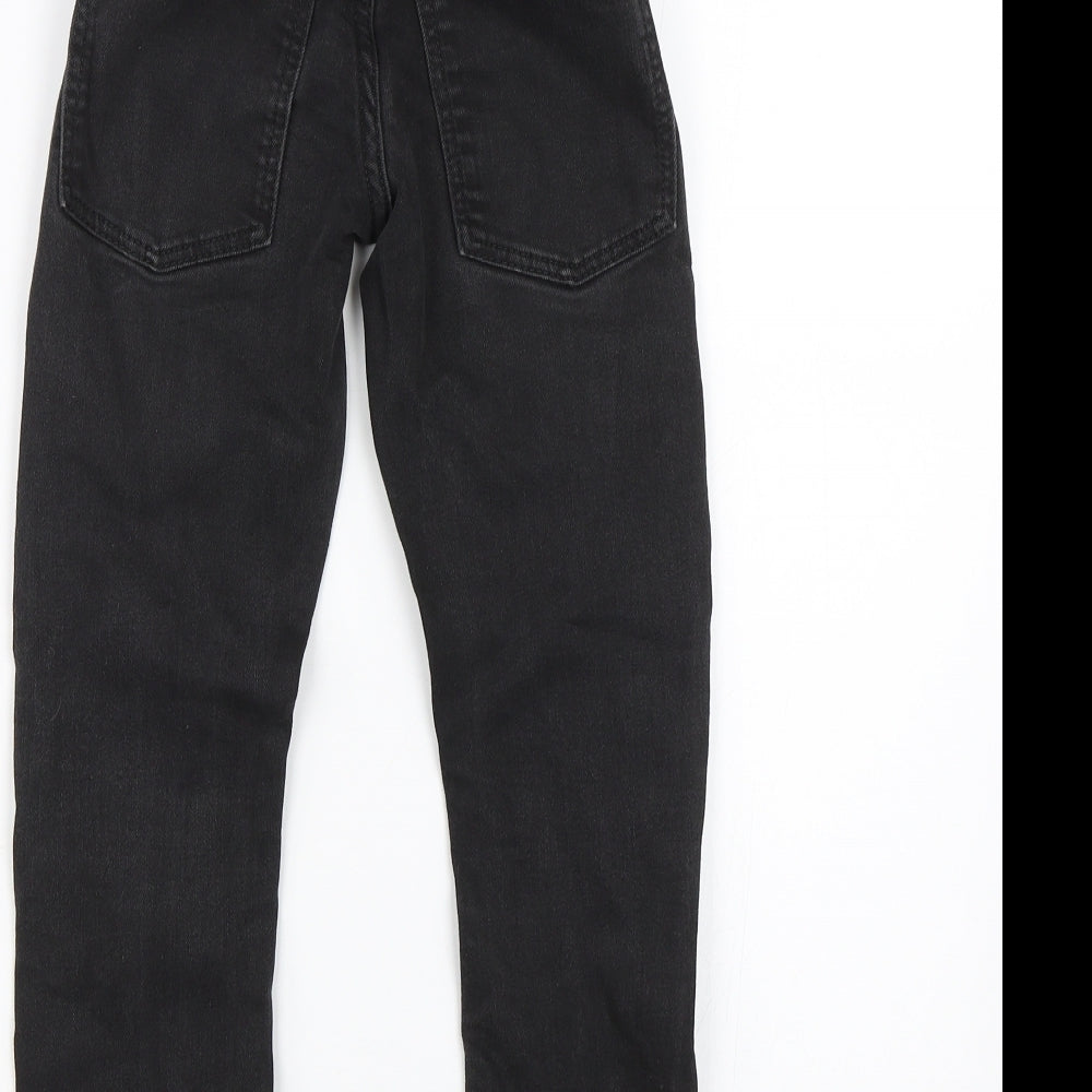 NEXT Boys Black  Denim Skinny Jeans Size 7 Years