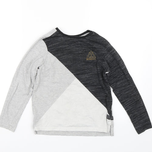 George Boys Grey   Basic T-Shirt Size 9-10 Years