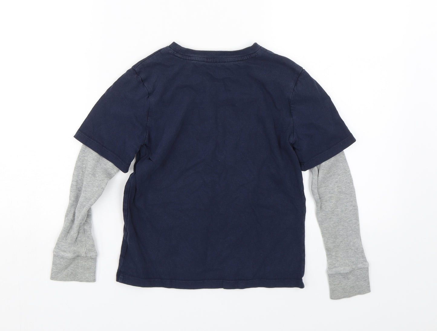 Gap Boys Blue   Basic T-Shirt Size 6-7 Years