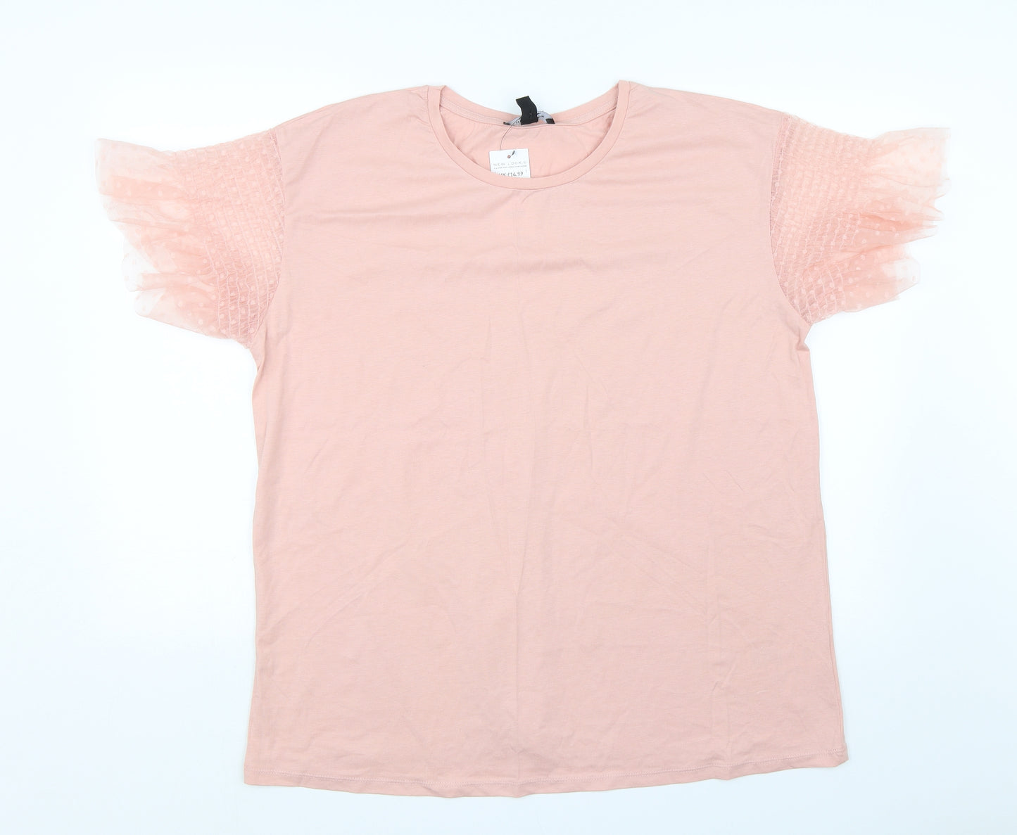 New Look Womens Pink   Basic T-Shirt Size 20