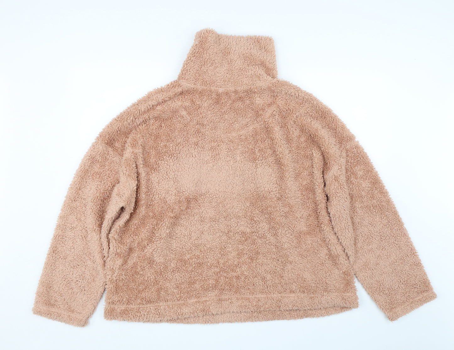 F&F Womens Pink  Fleece Pullover Sweatshirt Size 22