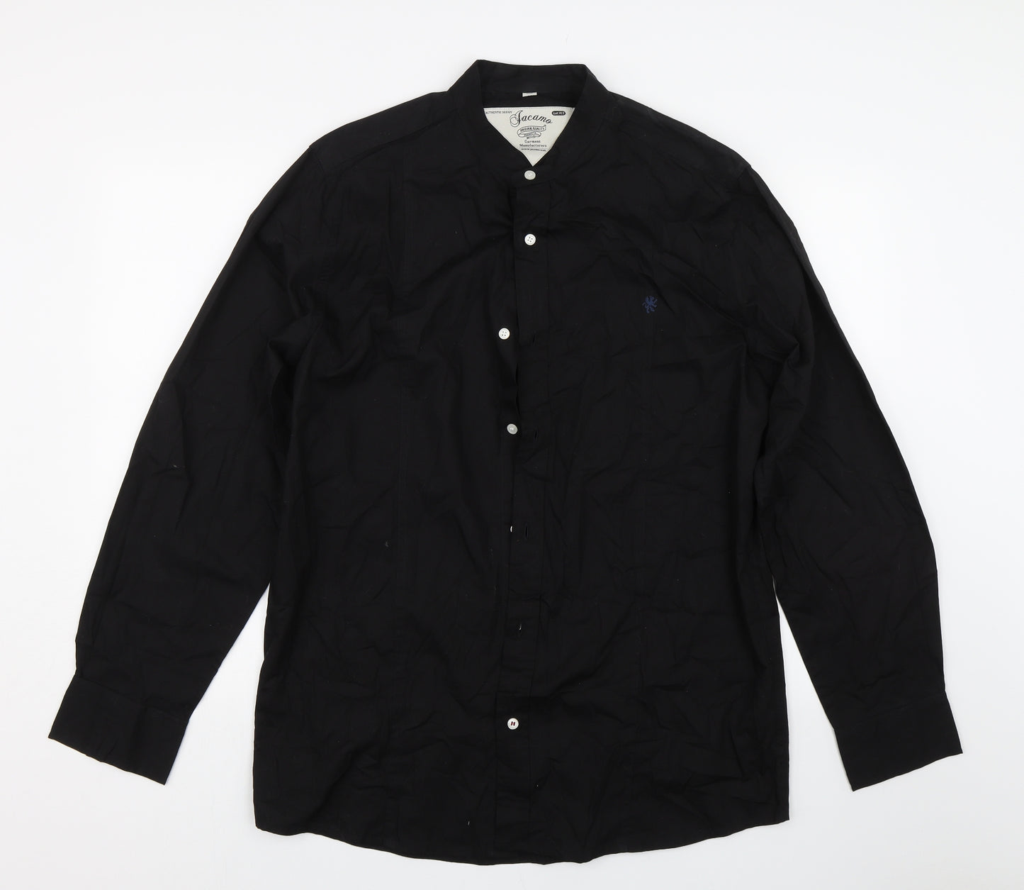 Jacamo Mens Black    Dress Shirt Size M