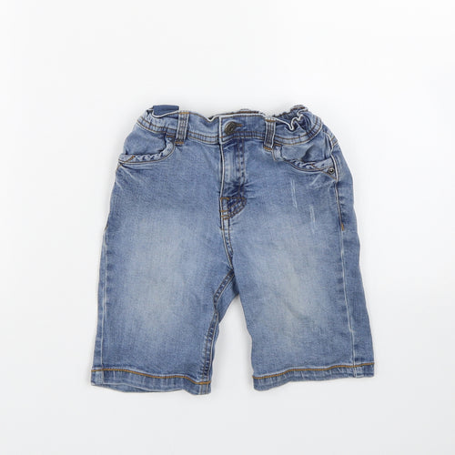 Vertbaude Boys Blue  Denim Bermuda Shorts Size 6 Years