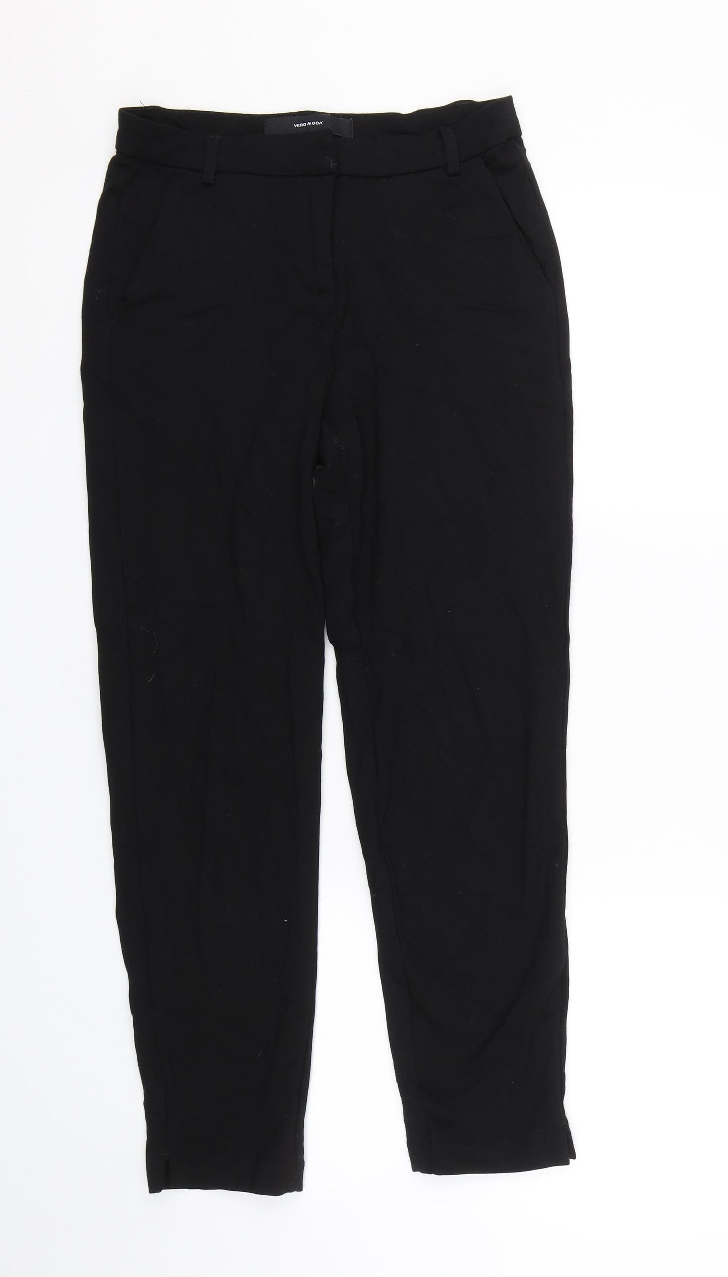 VERO MODA Womens Black   Cropped Leggings Size XS L22.5 in