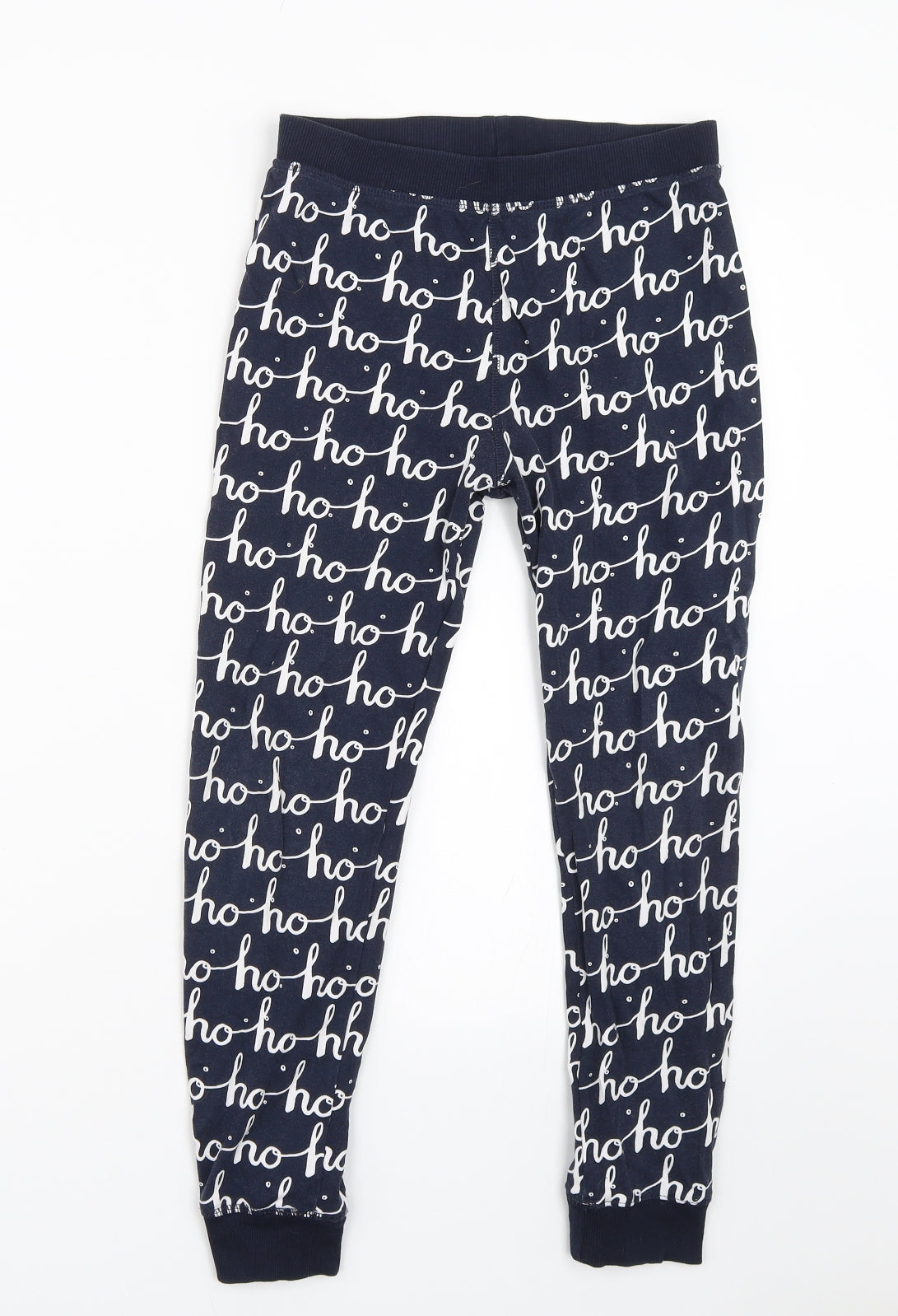 NEXT Boys Blue    Lounge Pants Size 11 Years  - Ho ho ho