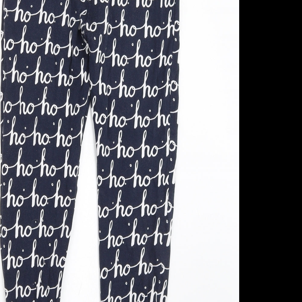 NEXT Boys Blue    Lounge Pants Size 11 Years  - Ho ho ho