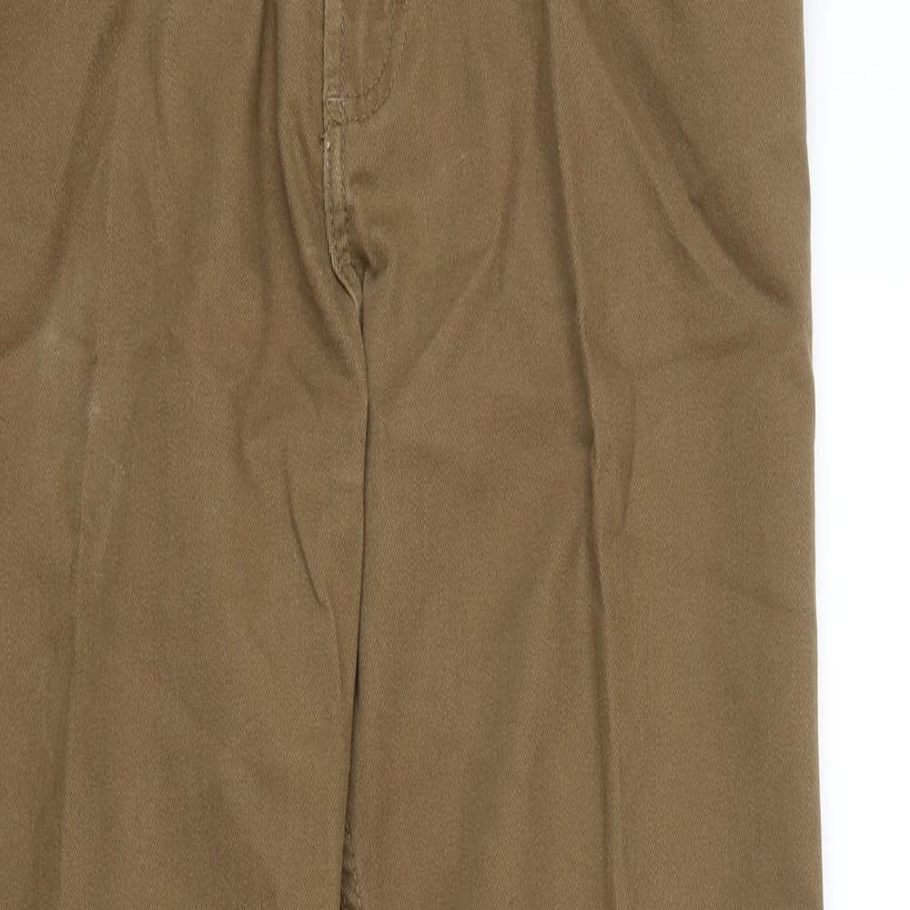 M&S Mens Brown   Trousers  Size 34 L27 in