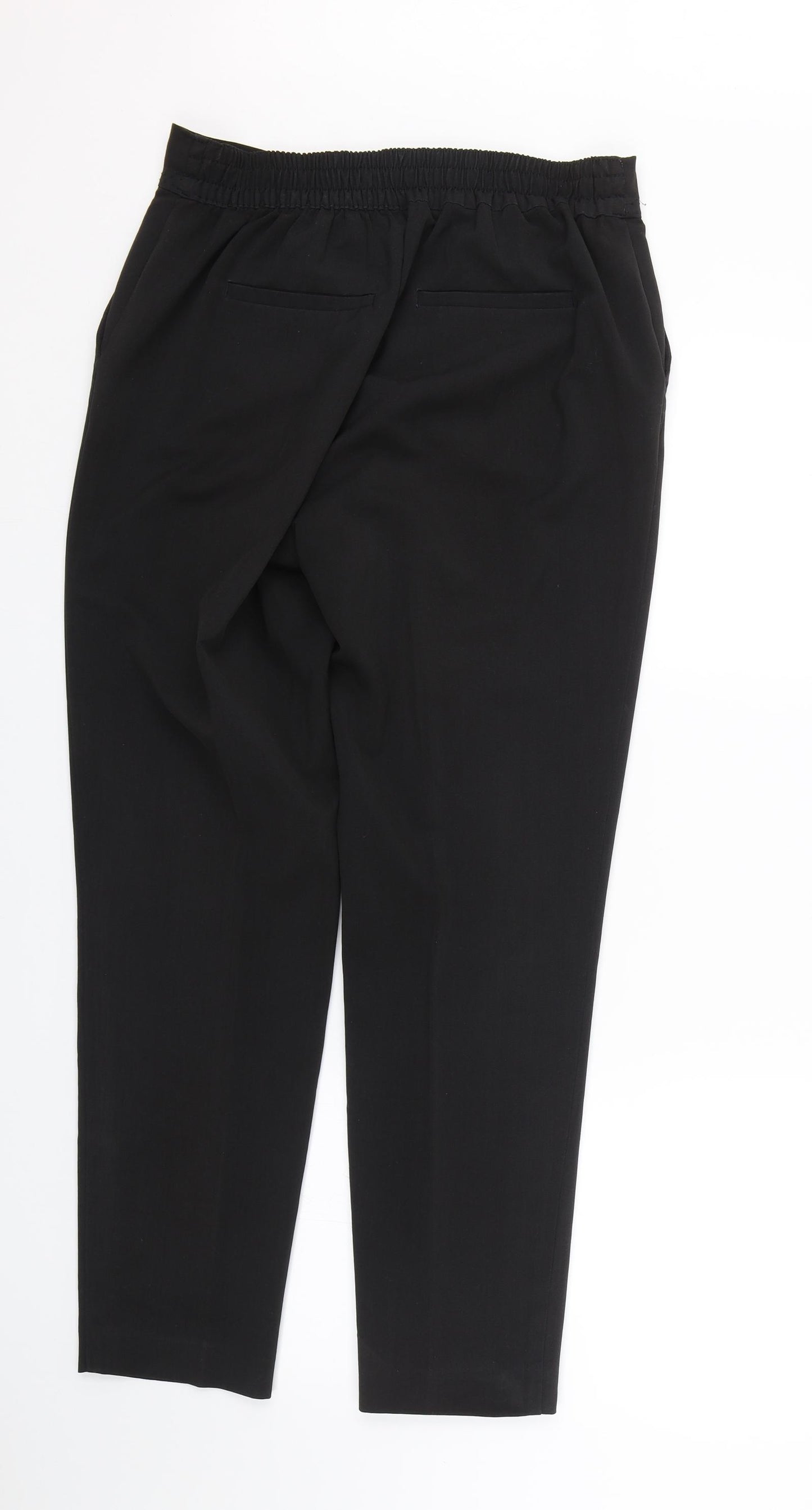 NEXT Womens Black   Trousers  Size 10 L26.5 in