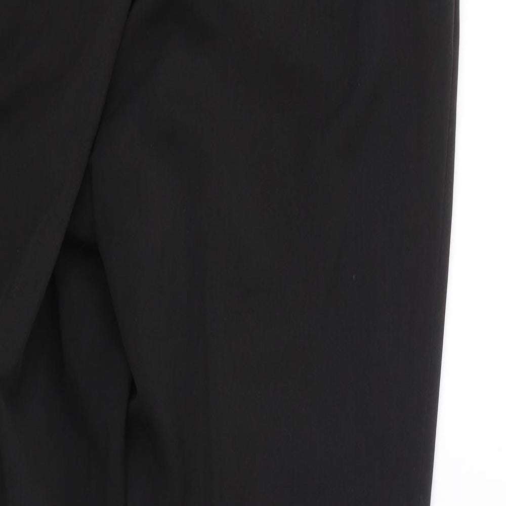 NEXT Womens Black   Trousers  Size 10 L26.5 in