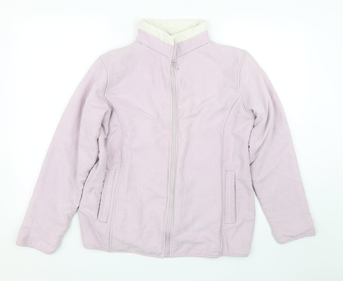 Drystone Womens Purple   Full Zip Sweatshirt Size 12