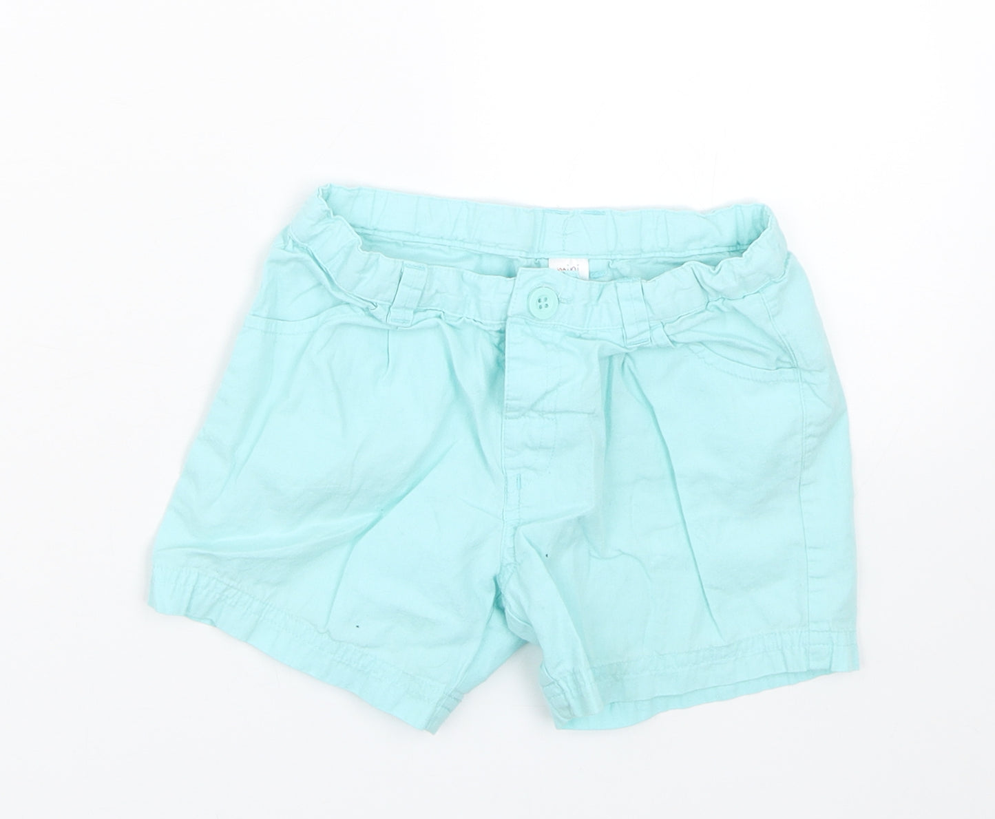 Mini Club Girls Blue   Chino Shorts Size 4-5 Years