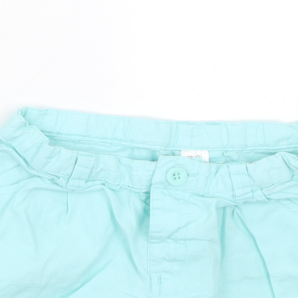 Mini Club Girls Blue   Chino Shorts Size 4-5 Years