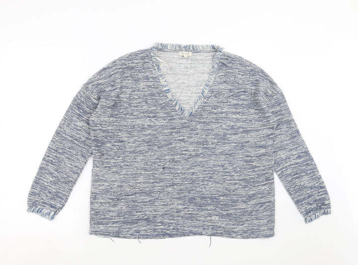 River Island Womens Blue Pullover Jumper Size 10