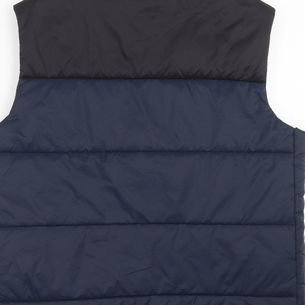 TU Mens Blue   Gilet Jacket Size L
